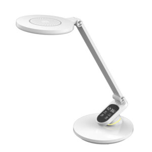 Flexo Hamlet Blanco 10w 800lm 3000-4500-6000k Hora Reg.intensidad Aviso Descanso 44,3x19,1x28,3cm - Blanco