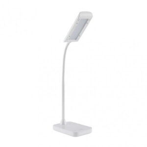 Flexo Oliver 5w 6000k Blanco 375lm 43x10x25 Cm Regulable 3 Intensidades, Flexible, Orientable Y Tactil - Blanco