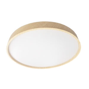 Plafon Kiara 60w 3000-4200-6500k Blanco/haya  6x50x50cm 5400lm C/remoto - Blanco/Haya
