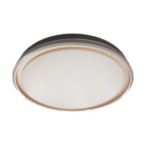 Plafon Picola 60w 3000-4200-6500k Negro/oro 7x50x50cm 5400lm C/remoto - Negro / Oro