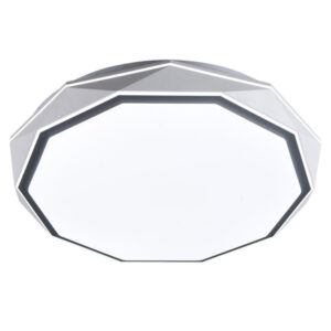 Plafon Red.odiel Gris 120w 3000-4000-6000k 7x50x50 Cm 10200lm C/remoto - Gris