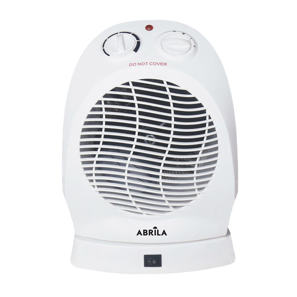 Termoventilador Elect.temple 2000w Blanco Oscilante Termostato Reg.2potencias 3funciones Antivuelco 29x21x16cm - Blanco