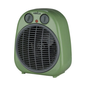 Termoventilador Fogata 2000w Verde/gris 2potencias 3funciones Termostato Reg.seguro,antivuelco 24x20x13cm - Verde/Gris