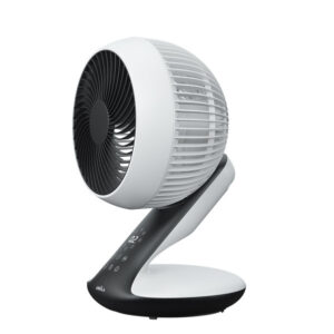 Ventilador Dc Sobremesa Miera Blanco/negro 20w 8vel Oscilacion 3d.remoto,temporizador 40,5x25,4x23,3cm - Blanco / Negro