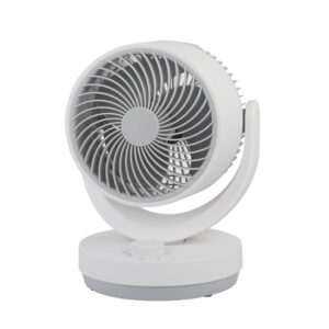 Ventilador Sobremesa Blanco/gris Lagos 3velocidades 35w 3aspas Orientable 29,8x22,6x20,6cm - Blanco / Gris