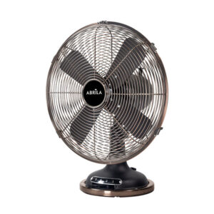 Ventilador Sobremesa Capitolio Negro/cobre 37w 3velocidades 4asp Fijo Y Rotatorio 42x35x27cm - Negro / Cobre