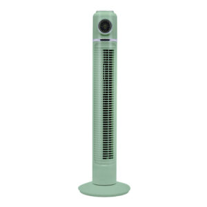 Ventilador Torre Artico Verde 45w 3velocidades C/remoto Y Temporizador Display Fijo Y Rotatorio 82x22x22cm - Verde